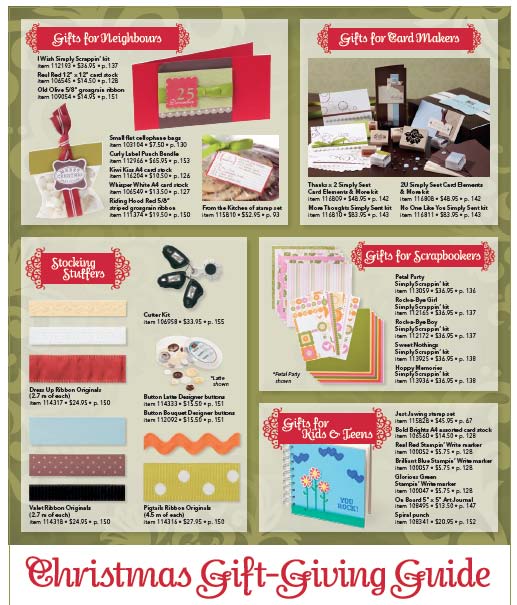 Gift Giving Guide Gift Giving Guide