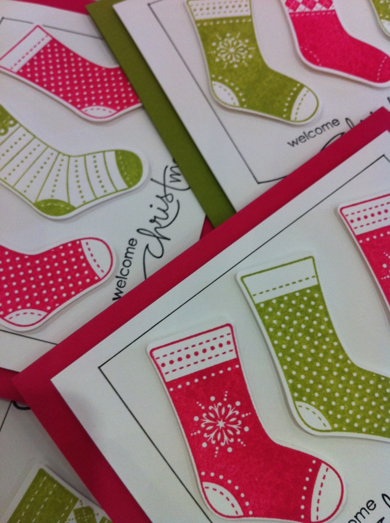 March SAS 12 - Stitched Stocking
