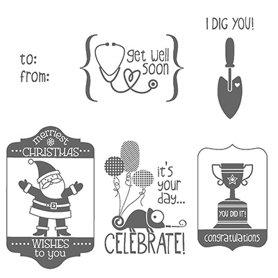 Tag It Stamp Set Tag It