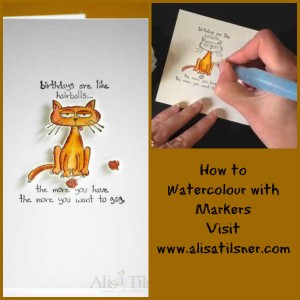 Watercolour Marker Ad