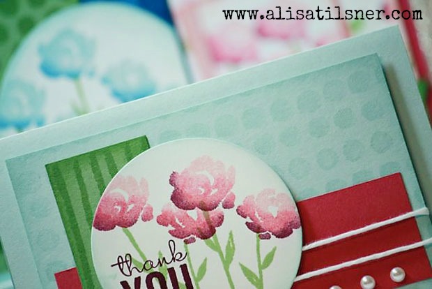 Stampin Up Painted Petals