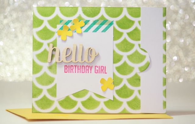 Hooray It's Your Day Project Kit Card 3