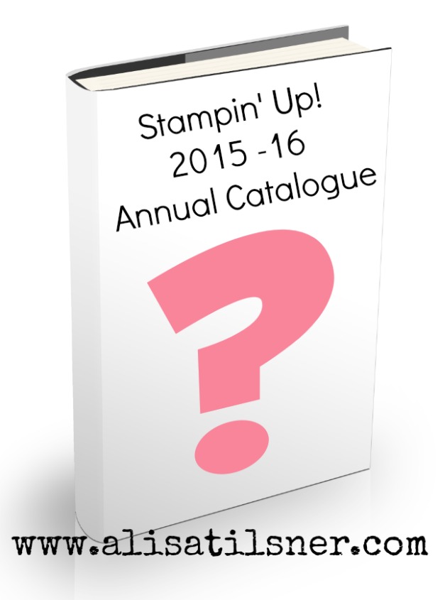 Stampin Up Annual Catalogue 2015-16