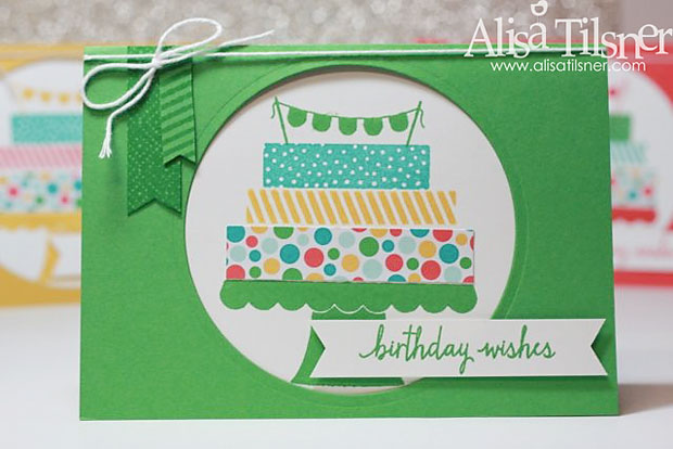 Stampin up Build a Birthday