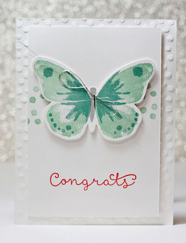 Stampin Up Watercolour Wings