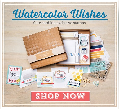 Stampin Up Watercolour Wishes