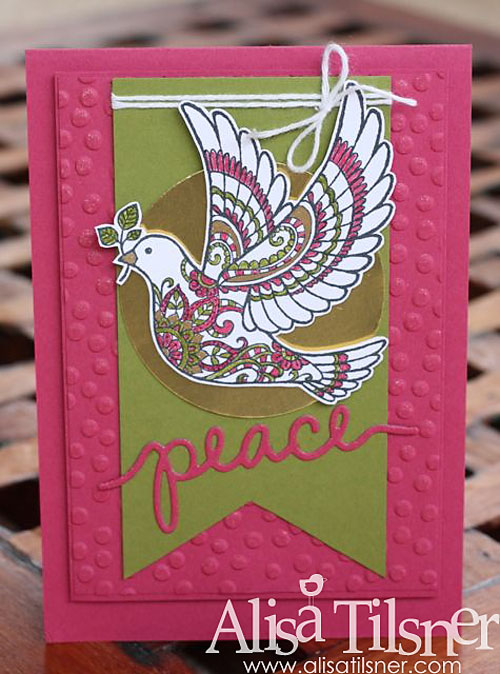 Stampin Up Dove of Peace