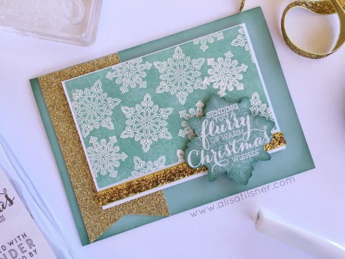 Stampin Up Flurry of Wishes