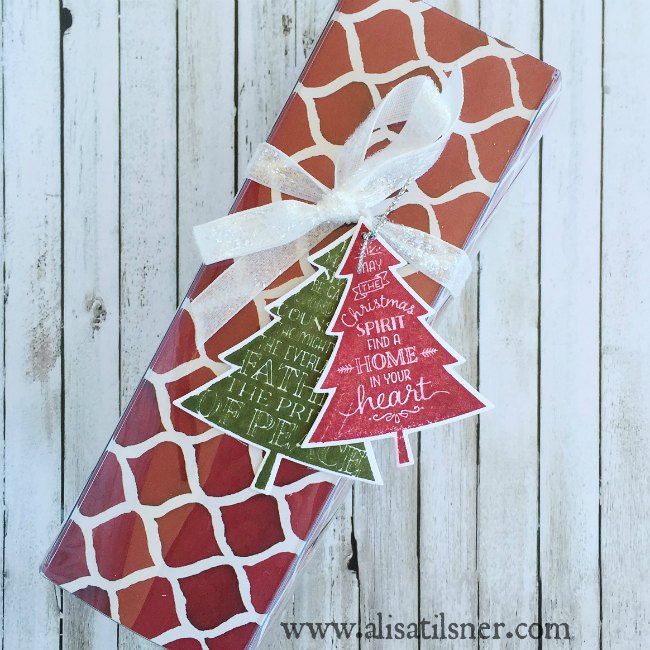 Stampin Up Peaceful Pines