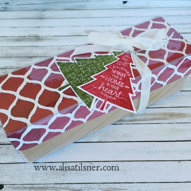 Stampin Up Peaceful Pines