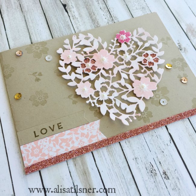 Stampin Up Bloomin Heart