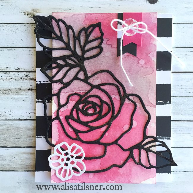 Stampin Up Rose Garden Thinlits