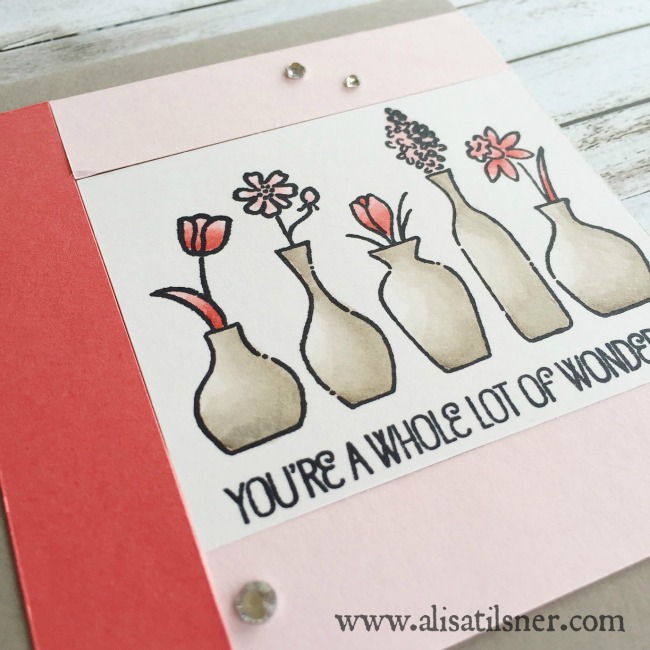 Stampin Up Vivid Vases