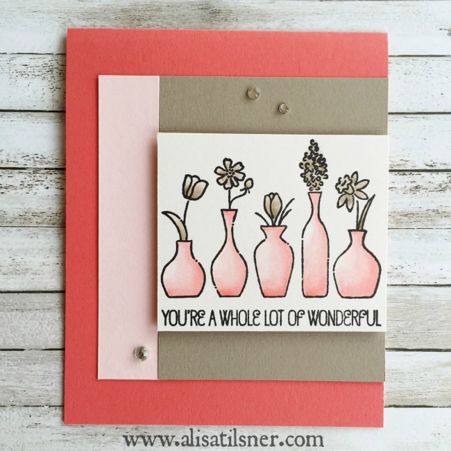 Stampin Up Vivid Vases