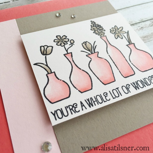 Stampin Up Vivid Vases