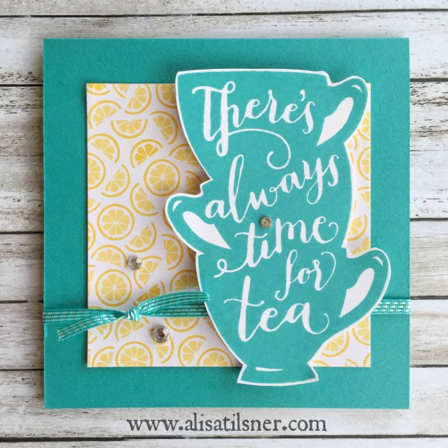 Stampin Up A Nice Cuppa