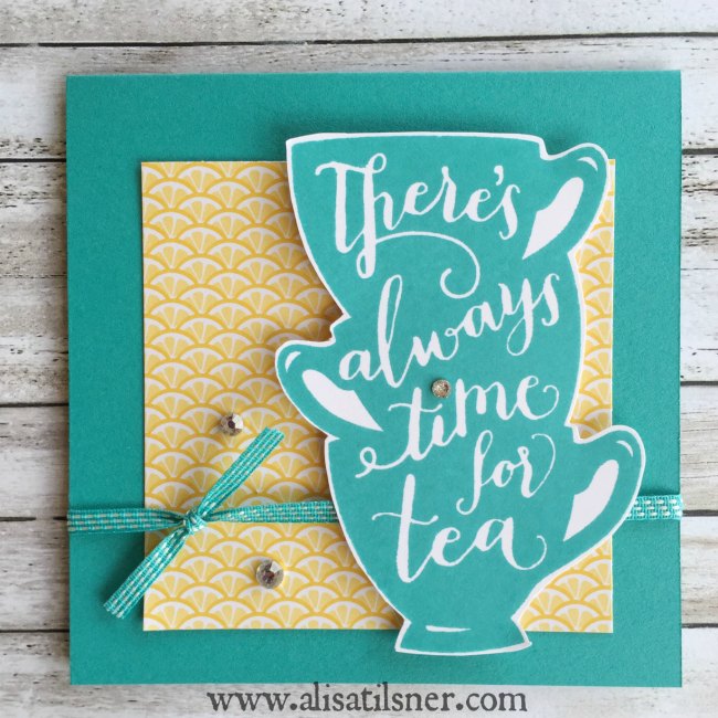 Stampin Up A Nice Cuppa