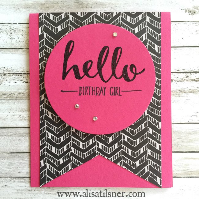 Stampin Up Hello