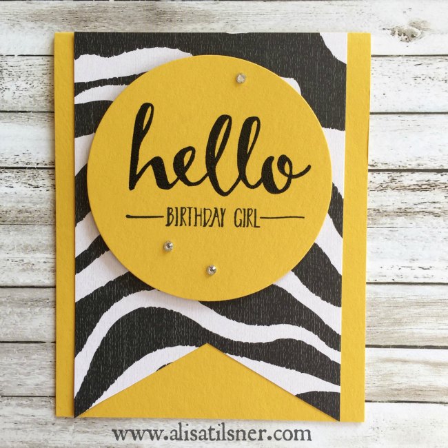 Stampin Up Hello