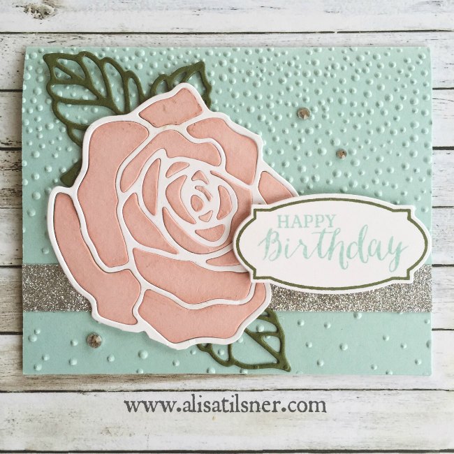 Stampin Up Rose Garden