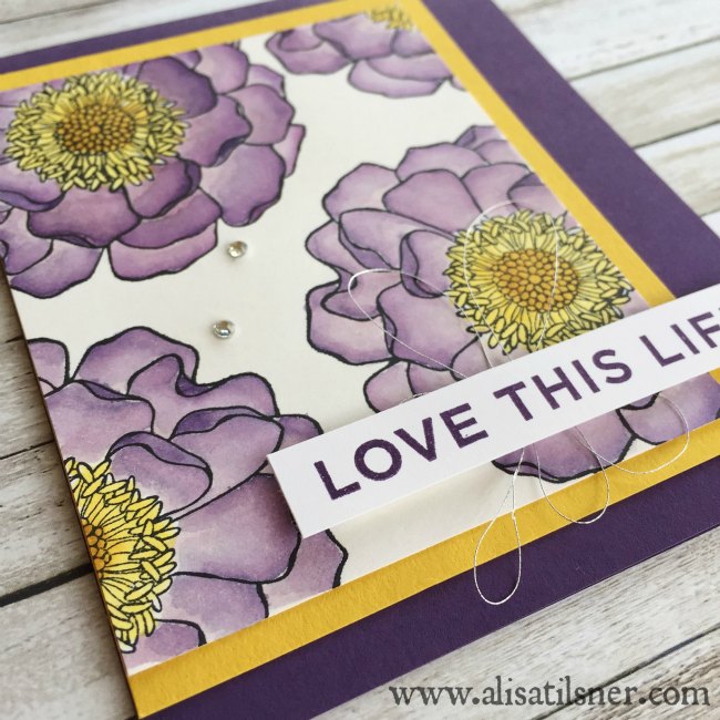 Stampin Up Blended Bloom