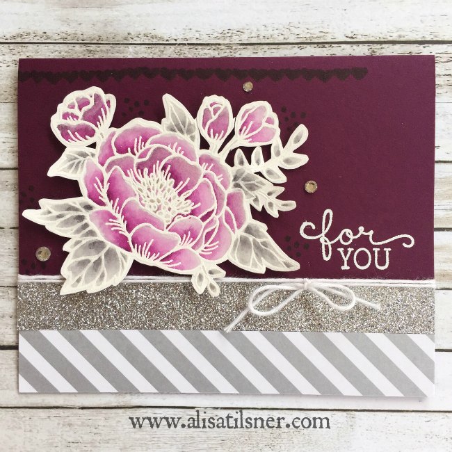 Stampin' Up! Birthday Blooms