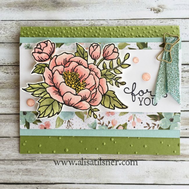 Stampin' Up! Birthday Blooms