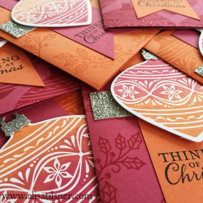 Embellished Ornaments Christmas Stamp a Stack