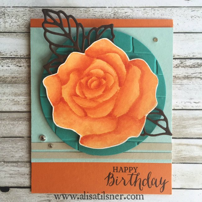 Stampin' Up! Rose Wonder