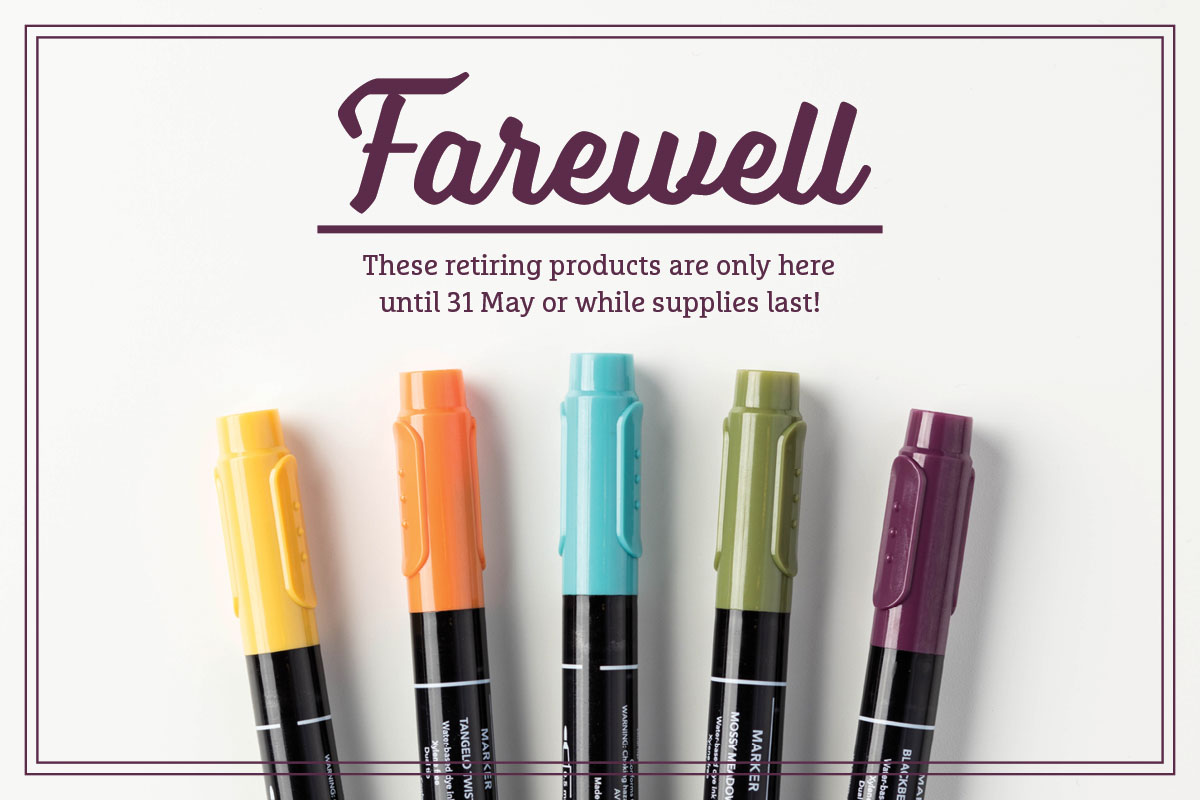Stampin' Up! 2016 Retiring List