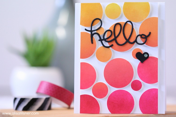 Stampin' Up! Hello You Thinlits