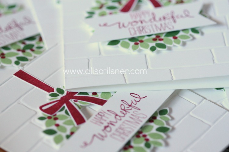 Wondrous Wreath Christmas Stamp a Stack by Mail
