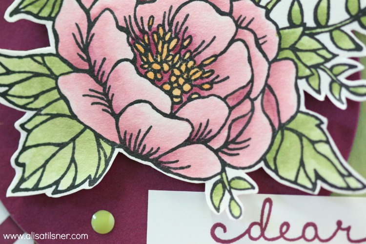 Stampin Up Birthday Blooms
