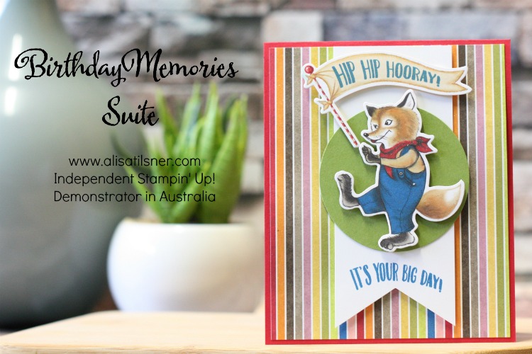 Stampin' Up! Birthday Memories Suite