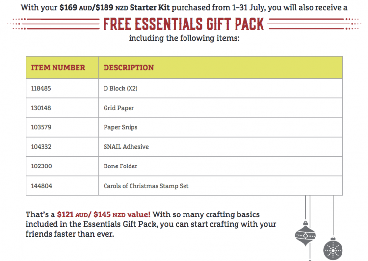 Free Essentials Kit