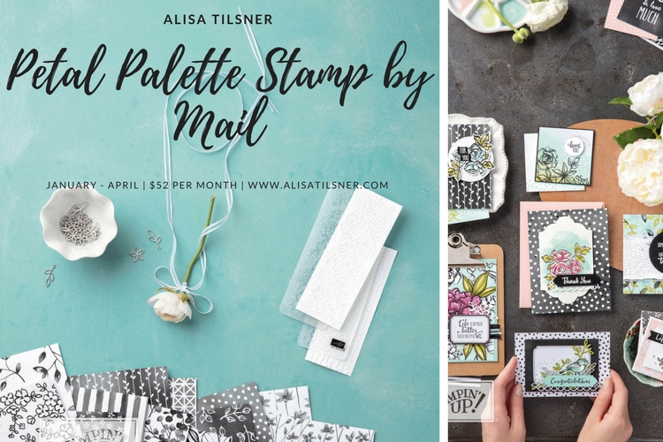 Petal Palette Stamp by Mail