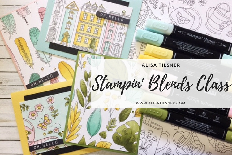 Stampin Blends Class