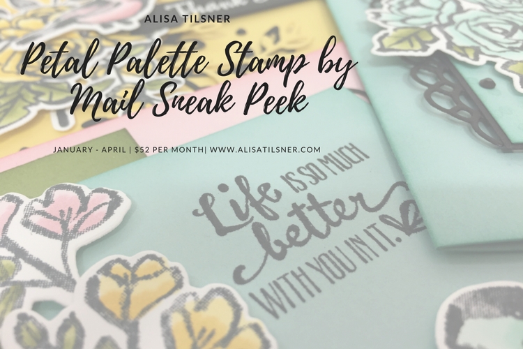 Petal Palette Stamp by Mail