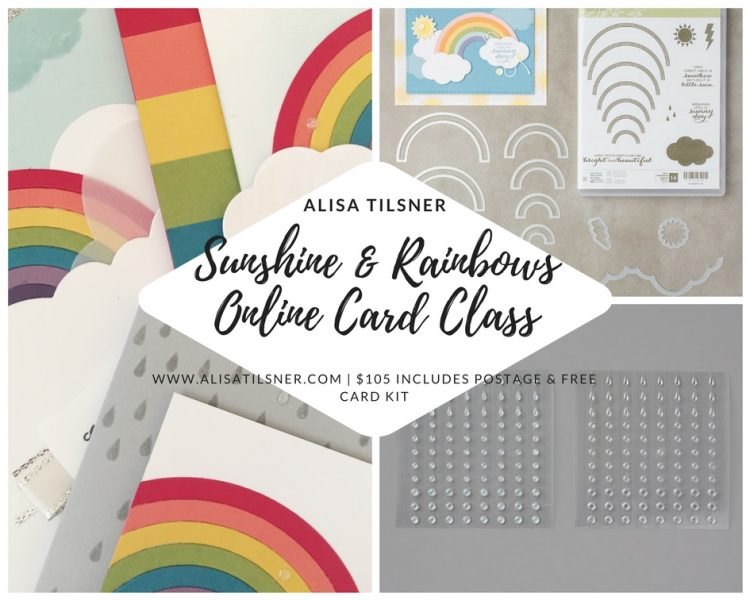 Sunshine & Rainbows Online Card Class