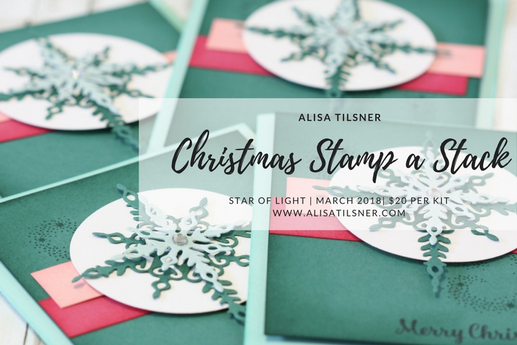 Star of Light Christmas Stamp a Stack