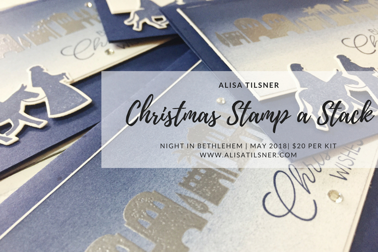 Night in Bethlehem Stamp a Stack