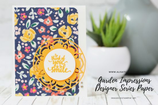 Garden Impressions Designer Series Paper Blog Hop - Alisa Tilsner