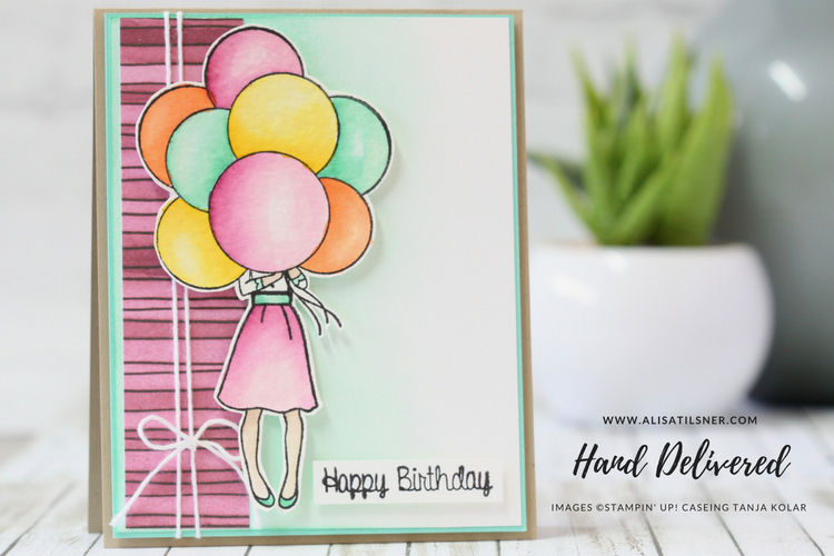 Stampin Up Hand Delivered Host Stamp Set