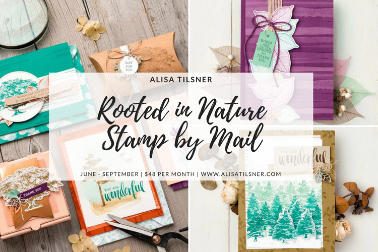 Rooted in Nature Stamp by mail
