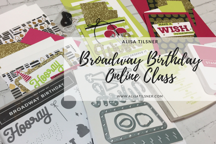 Broadway Birthday Online Class