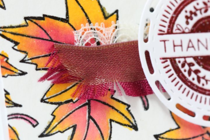 Merry Merlot Ribbon