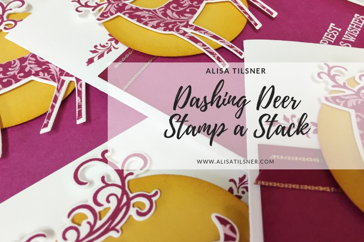 Dashing Deer Stamp a Stack