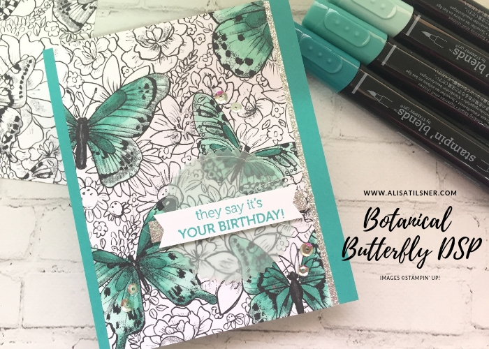 Botanical Butterfly Designer Series Paper Sale a Bration item