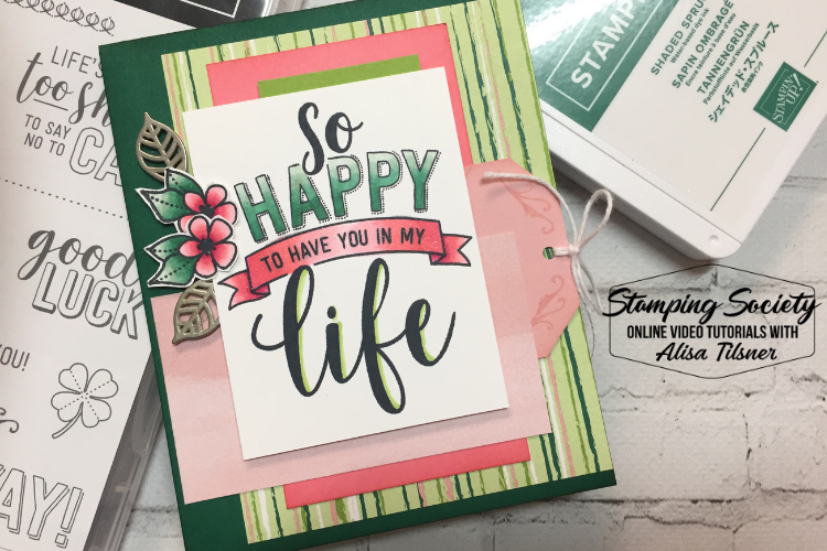 Stamping Society – Amazing Life Online Video Tutorial