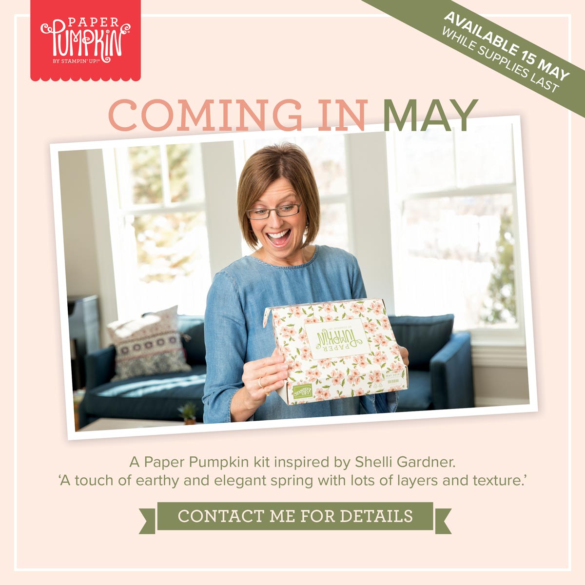 One Off Paper Pumpkin coming 15th May!